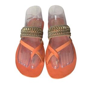LATIGO Shaman Coral Leather Beakķi Sandal Women’s Size 8